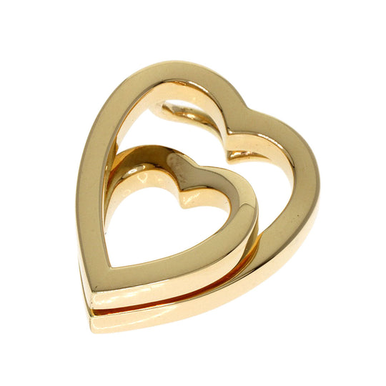 CARTIER Pendant top 18K Yellow Gold gold Interlaced heart Women Used Authentic