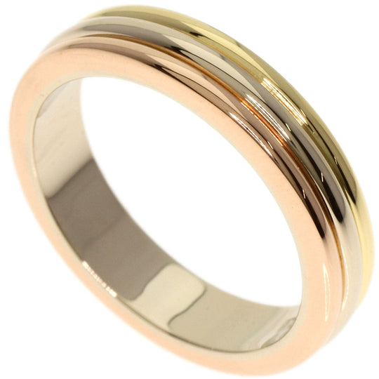CARTIER Ring 18K Yellow Gold gold Three colors # 46