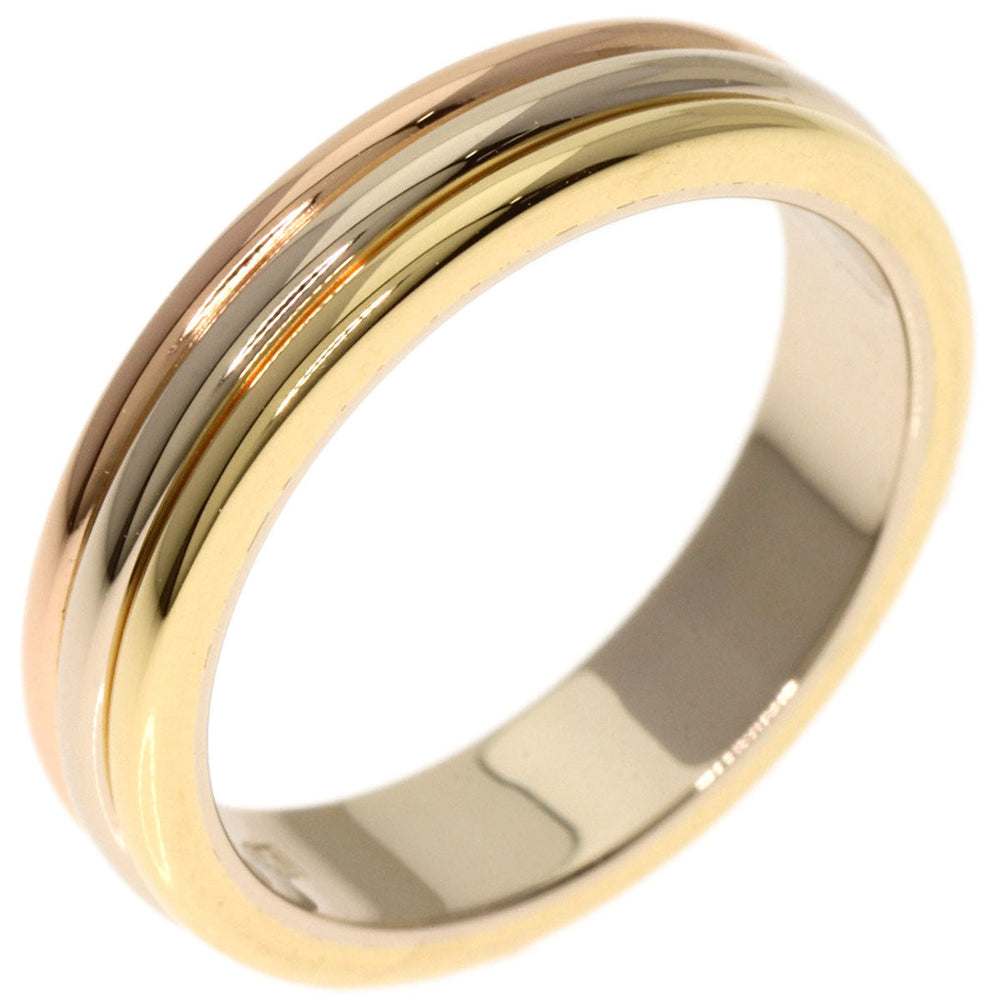 CARTIER Ring 18K Yellow Gold gold Three colors # 46