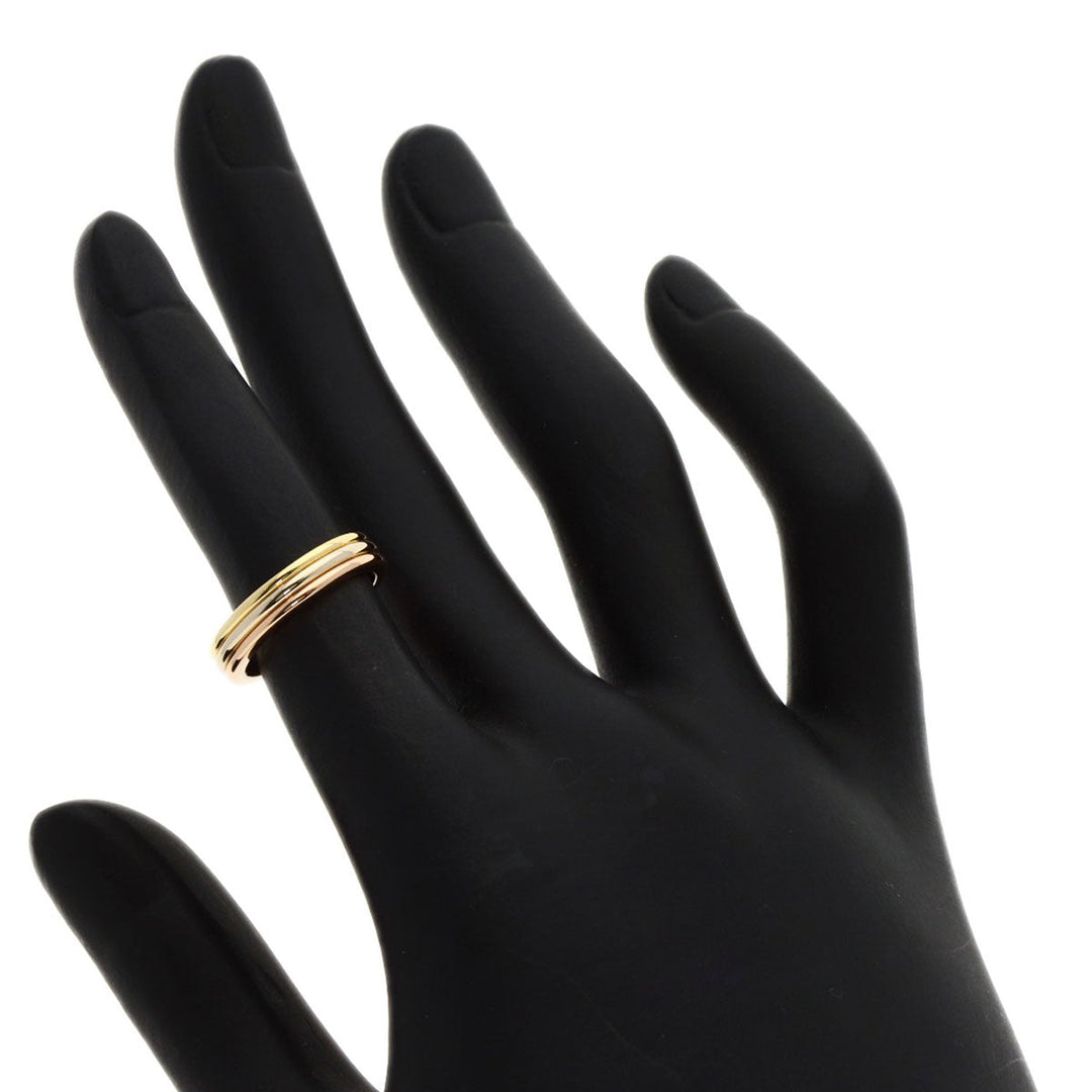 CARTIER Ring 18K Yellow Gold gold Three colors # 46