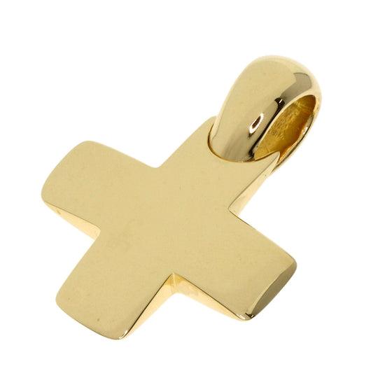 Pomellato Pendant top 18K Yellow Gold gold cross Women Used Authentic