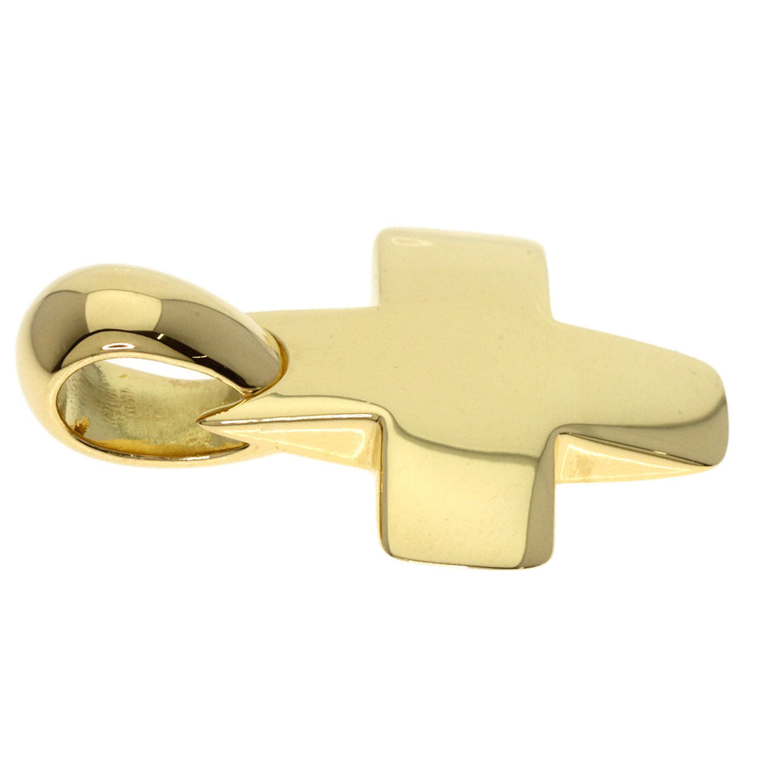 Pomellato Pendant top 18K Yellow Gold gold cross Women Used Authentic