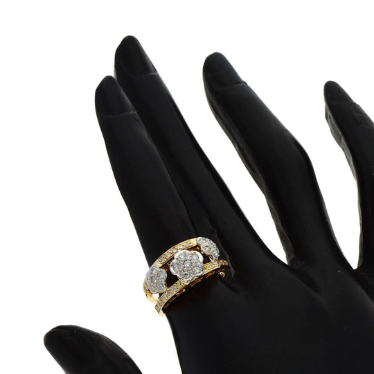 Ponte Vecchio Ring 18K Yellow Gold gold diamond