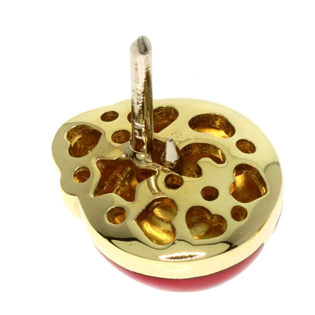 Ponte Vecchio Brooch 18K Yellow Gold gold Ladybug Women Used Authentic