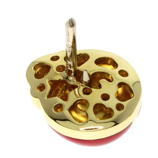 Ponte Vecchio Brooch 18K Yellow Gold gold Ladybug Women Used Authentic