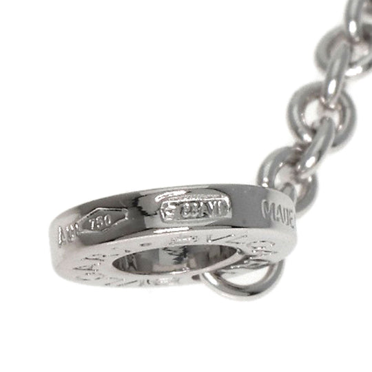 BVLGARI Necklace K18WG Silver B-zero1 B-zero One Legend Diamond