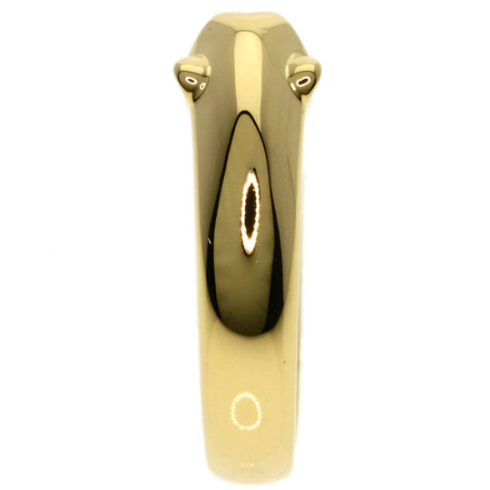 CARTIER Ring 18K Yellow Gold gold PANTHERE Onyx Garnet #57