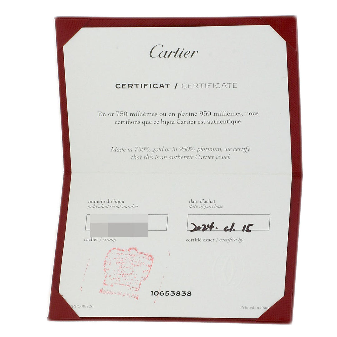 CARTIER Ring 18K Yellow Gold gold PANTHERE Onyx Garnet #57
