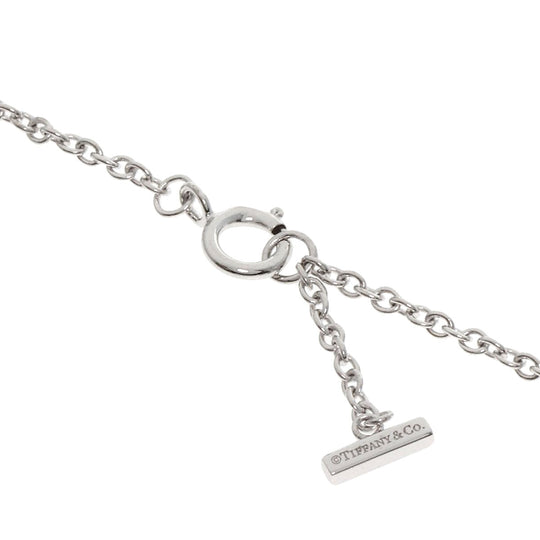 TIFFANY&Co. bracelet K18WG Silver T Smile Mini Diamond