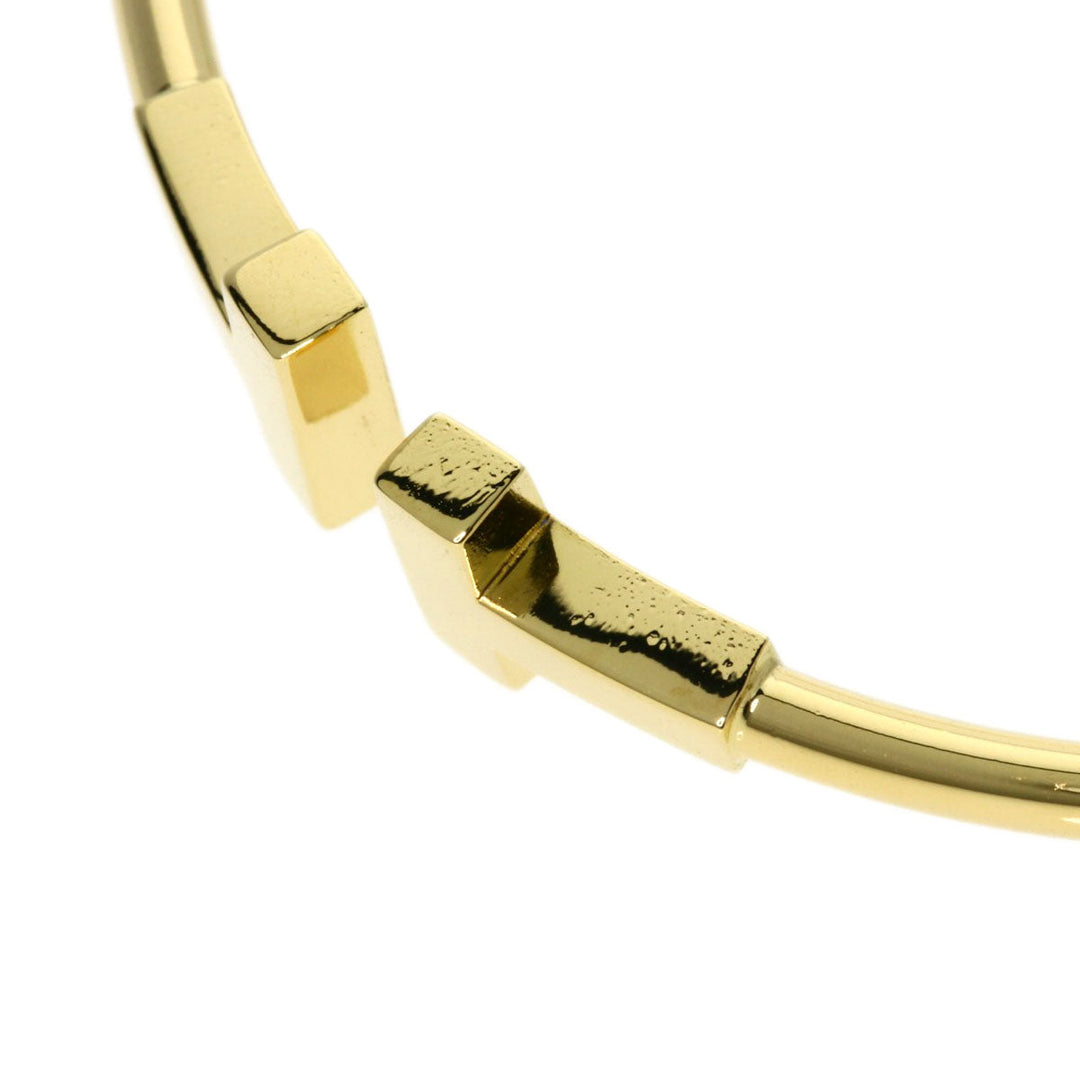TIFFANY&Co. bracelet 18K Yellow Gold gold T wire small Women Used Authentic