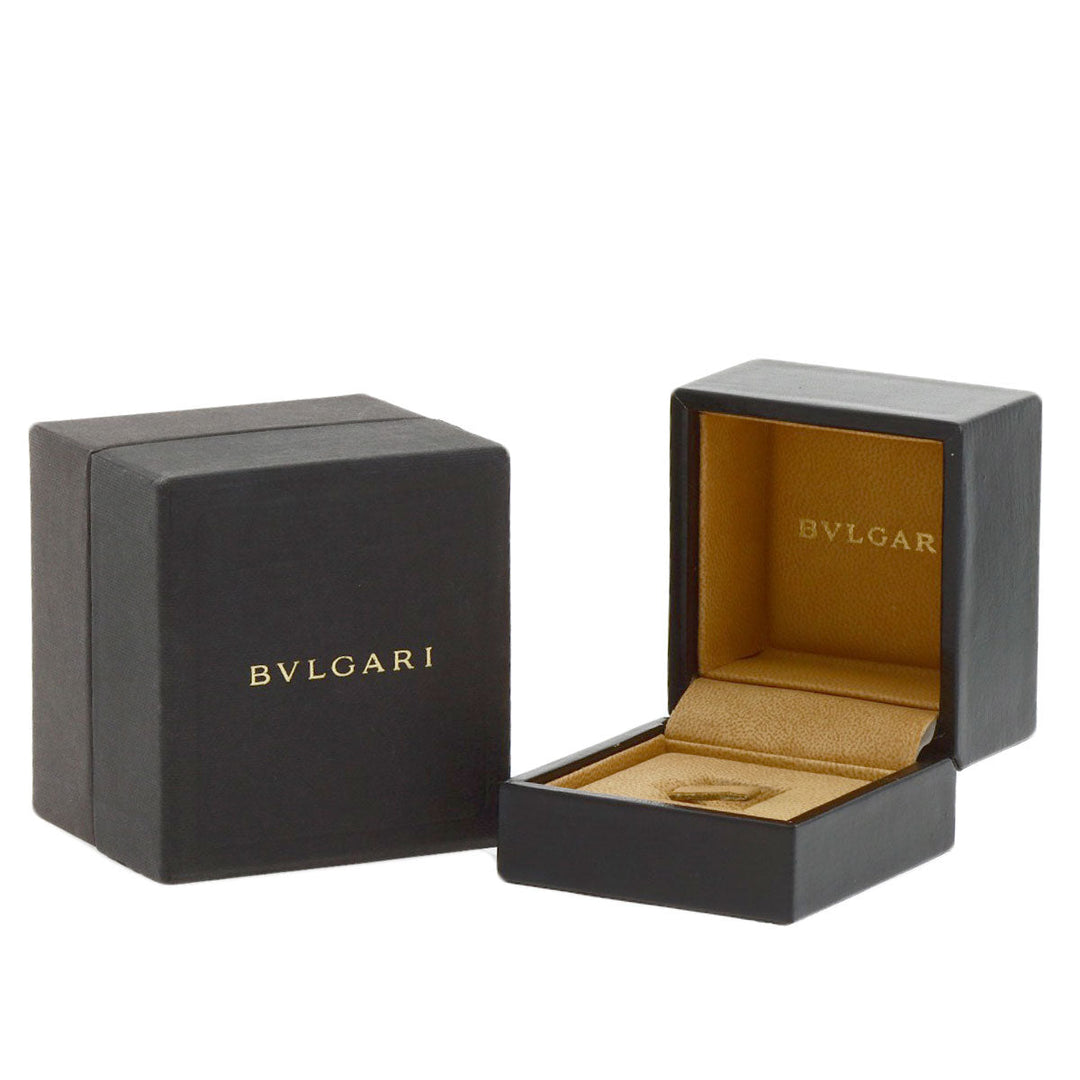 BVLGARI Ring 18K Pink Gold gold B-zero1 B-zero One 4 Band White Ceramic #49