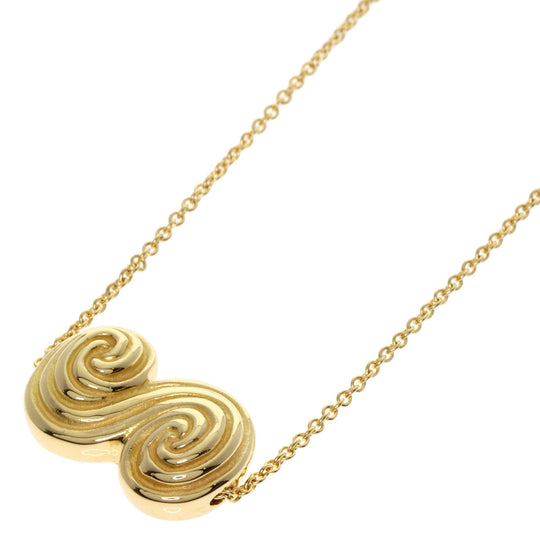 TIFFANY&Co. Necklace 18K Yellow Gold gold tornado Women Used Authentic