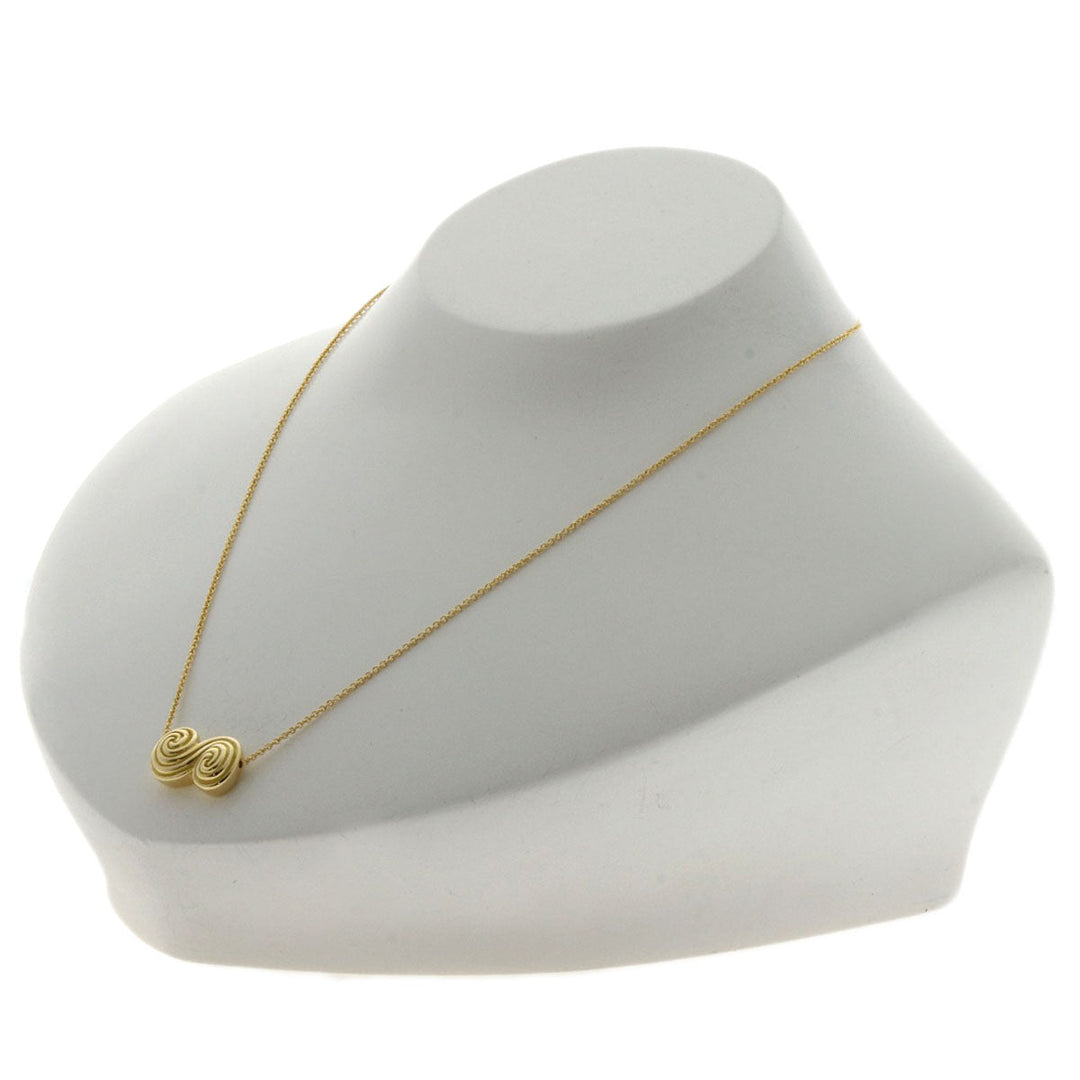 TIFFANY&Co. Necklace 18K Yellow Gold gold tornado Women Used Authentic