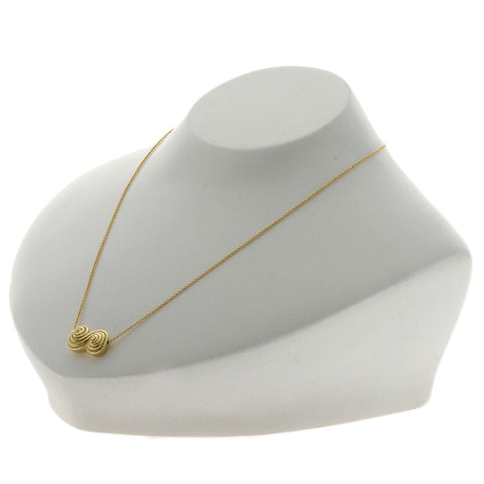 TIFFANY&Co. Necklace 18K Yellow Gold gold tornado Women Used Authentic