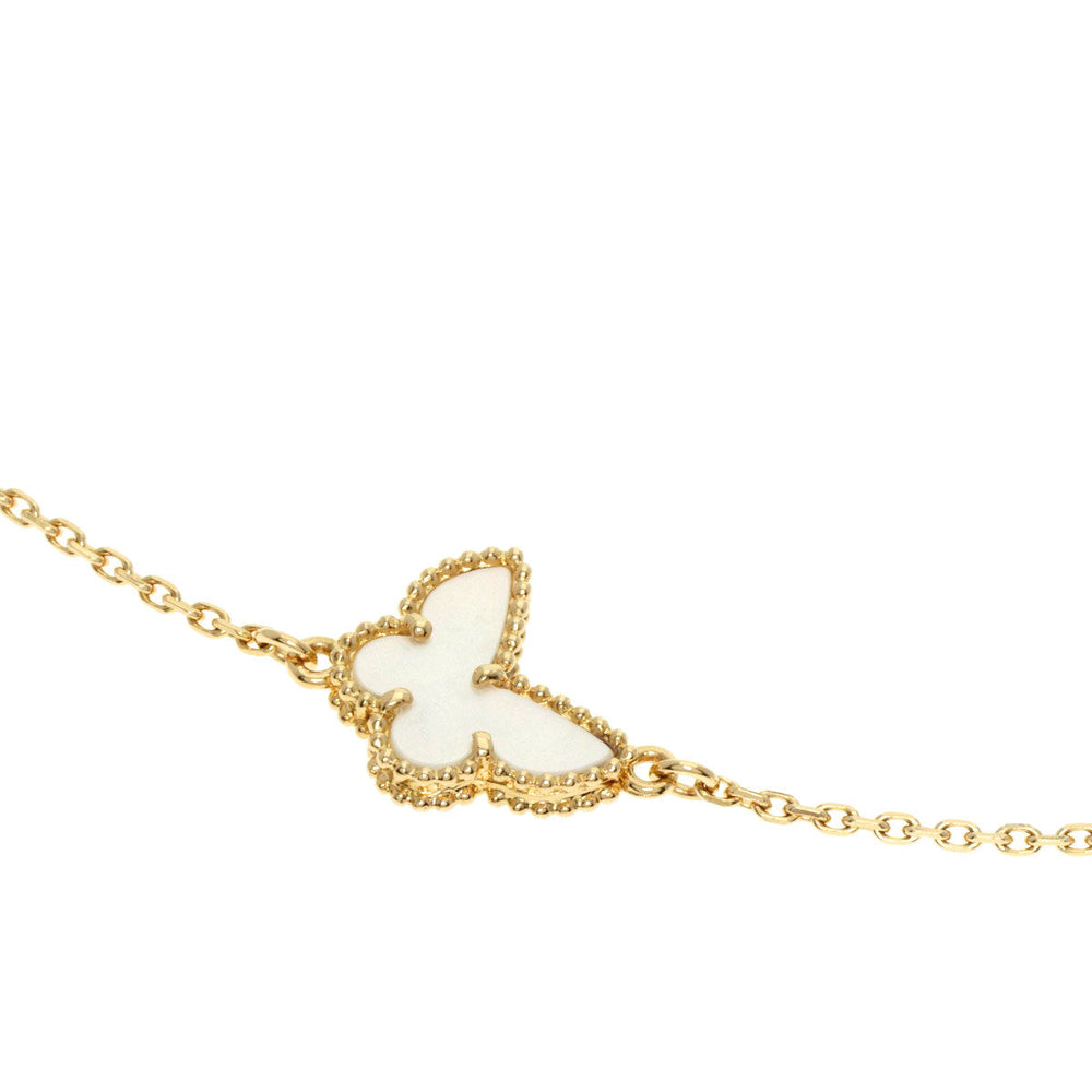 Van Cleef & Arpels bracelet 18K Yellow Gold gold Sweet Papillon Mother of Pearl