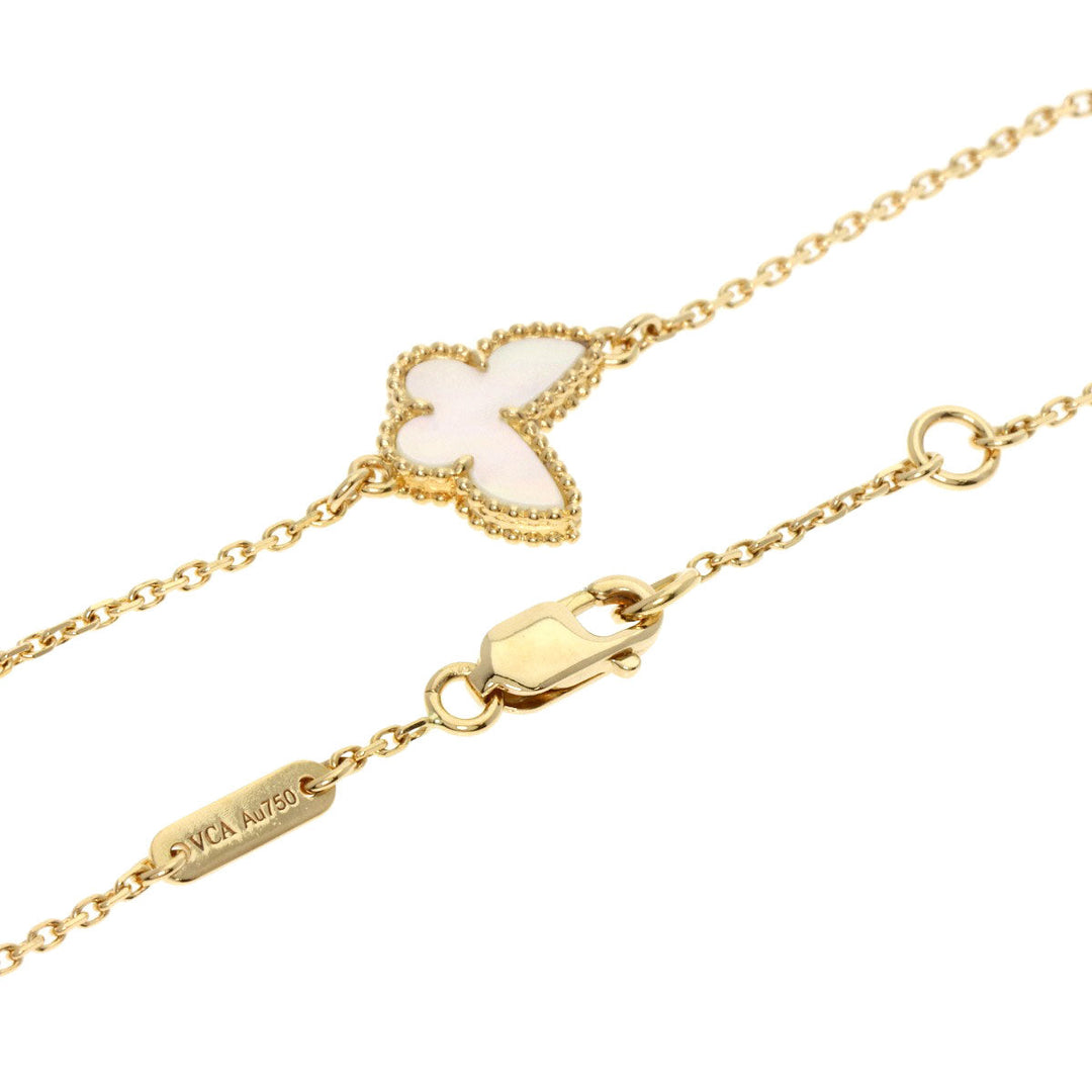 Van Cleef & Arpels bracelet 18K Yellow Gold gold Sweet Papillon Mother of Pearl