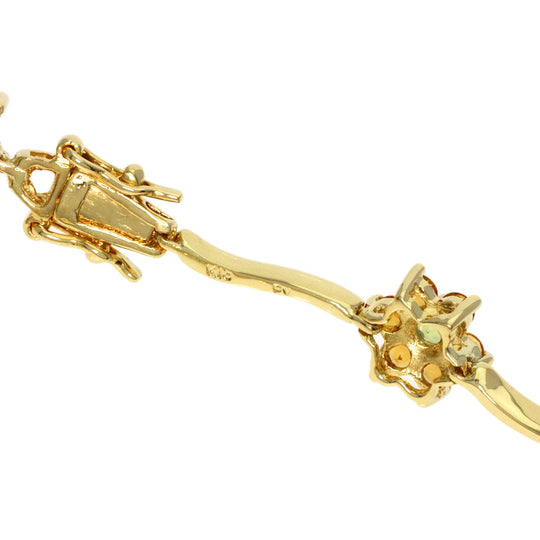 Ponte Vecchio bracelet 18K Yellow Gold gold Peridot Citrin