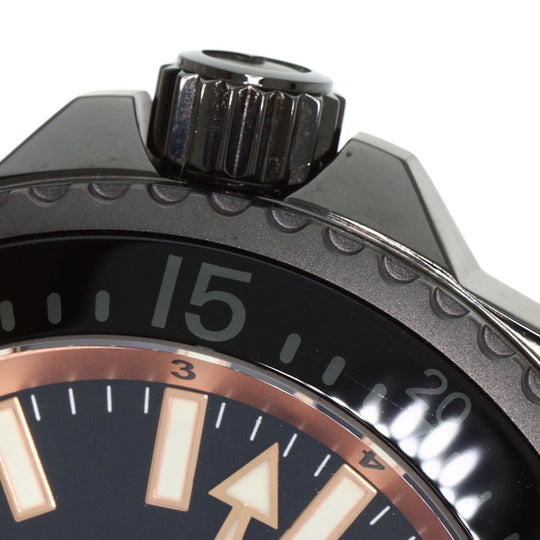 GUCCI Watches Quartz YA136.2 Stainless Steel black Dive black dial