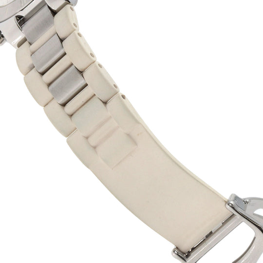 CARTIER Watches Quartz W10197U2 Stainless Steel, Rubber Silver CHRONOSCAPH SM Silver dial Women Used Authentic