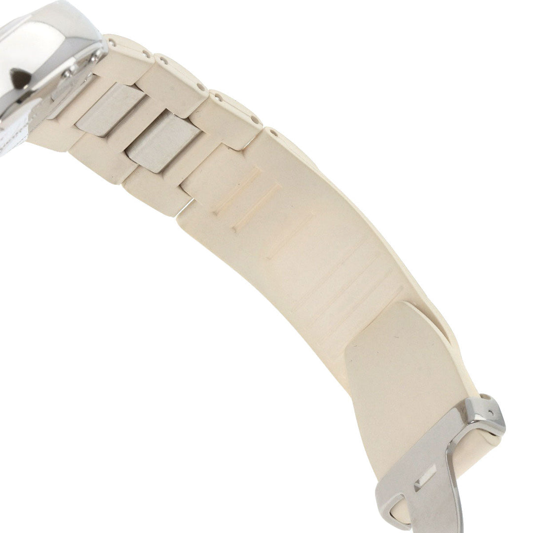 CARTIER Watches Quartz W10197U2 Stainless Steel, Rubber Silver CHRONOSCAPH SM Silver dial Women Used Authentic