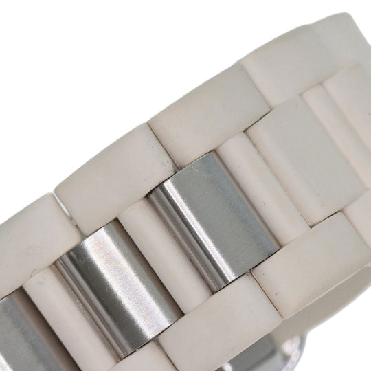 CARTIER Watches Quartz W10197U2 Stainless Steel, Rubber Silver CHRONOSCAPH SM Silver dial Women Used Authentic