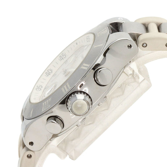 CARTIER Watches Quartz W10197U2 Stainless Steel, Rubber Silver CHRONOSCAPH SM Silver dial Women Used Authentic