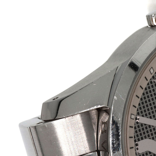 BVLGARI Watches Quartz ST37S Stainless Steel , Stainless Steel Silver Solo tempo Silver dial mens Used Authentic