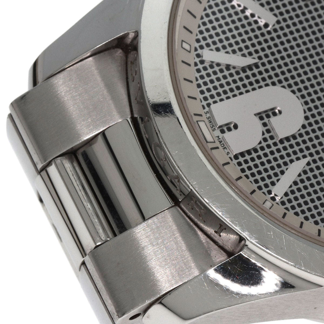 BVLGARI Watches Quartz ST37S Stainless Steel , Stainless Steel Silver Solo tempo Silver dial mens Used Authentic