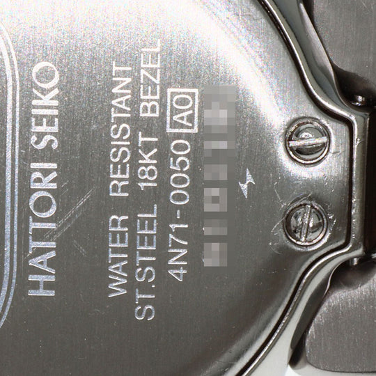 SEIKO Watches Quartz GSAB004 Stainless Steel, SSxK18YG, Diamond Bezel gold CREDOR diamond bezel Ivory dial Women Used Authentic