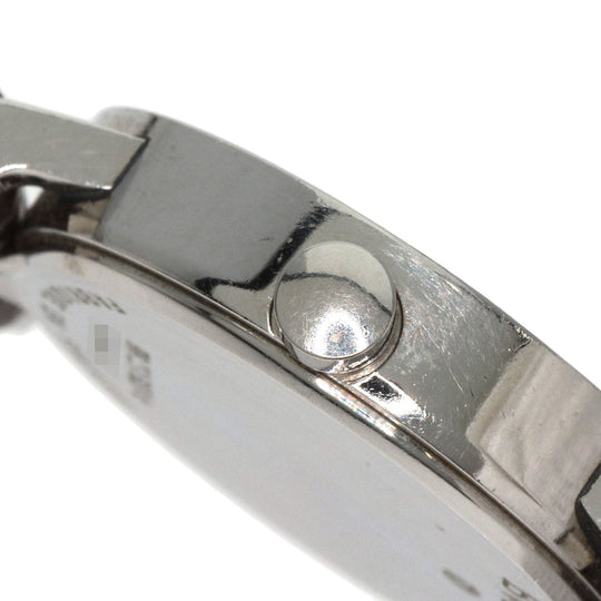 BVLGARI Watches Quartz BB23SLD Stainless Steel, Leather Silver Bulgari Bulgari black dial Women Used Authentic