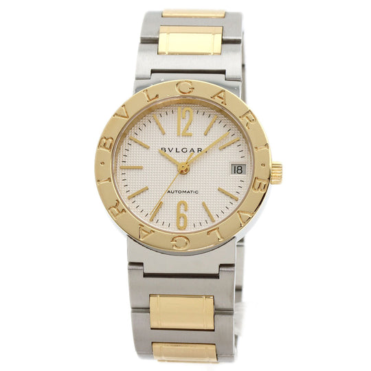 BVLGARI Watches Mechanical Automatic BB33SGD Stainless Steel , SSxK18YG gold Bulgari Bulgari Ivory dial mens Used Authentic