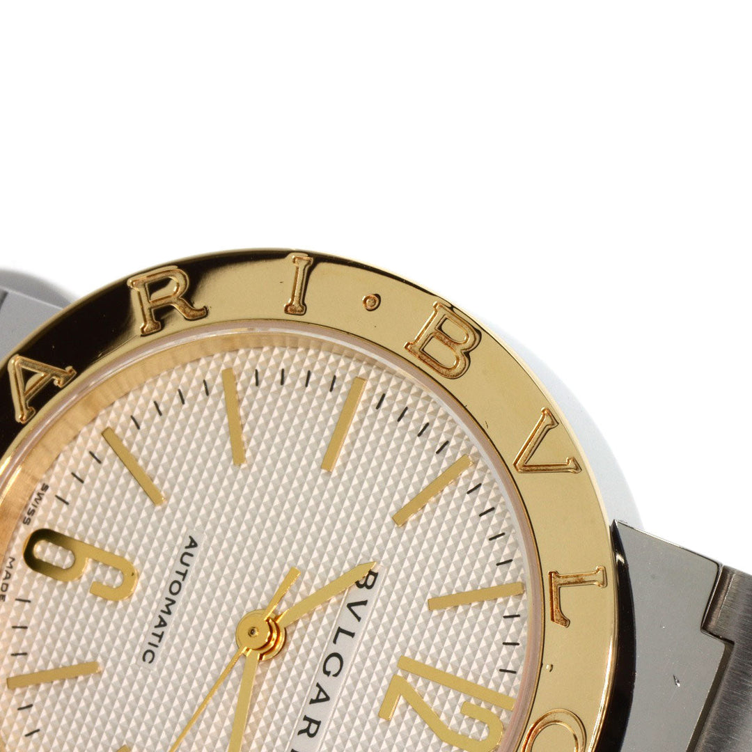 BVLGARI Watches Mechanical Automatic BB33SGD Stainless Steel , SSxK18YG gold Bulgari Bulgari Ivory dial mens Used Authentic