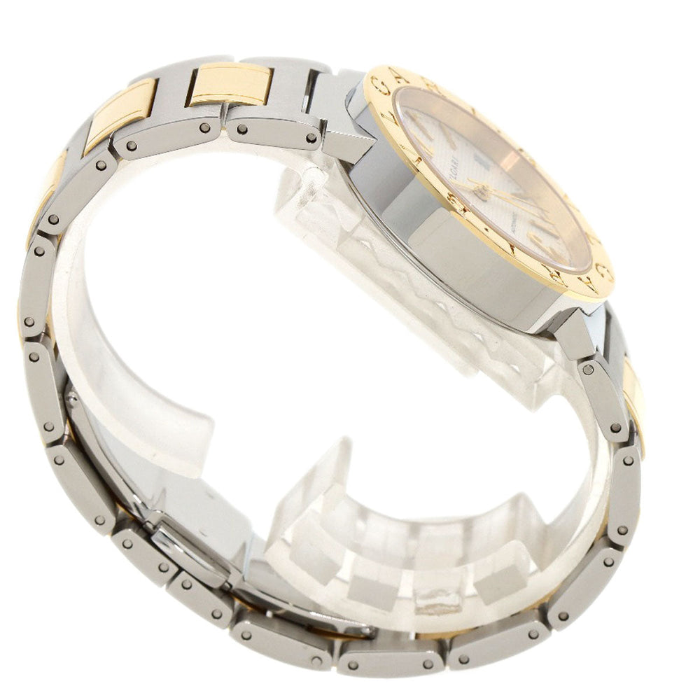 BVLGARI Watches Mechanical Automatic BB33SGD Stainless Steel , SSxK18YG gold Bulgari Bulgari Ivory dial mens Used Authentic