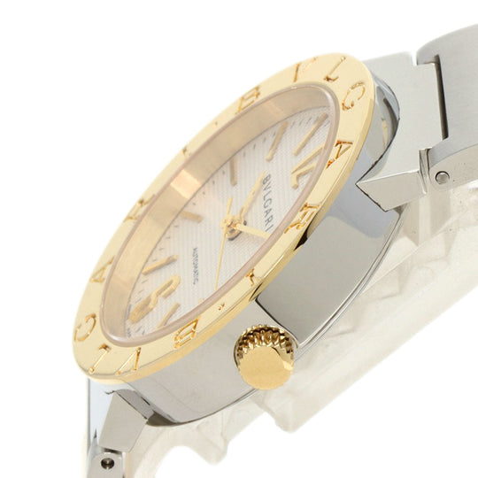 BVLGARI Watches Mechanical Automatic BB33SGD Stainless Steel , SSxK18YG gold Bulgari Bulgari Ivory dial mens Used Authentic