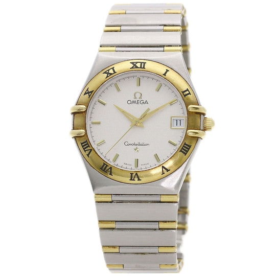 OMEGA Watches Quartz 1312.30 Stainless Steel , SSxK18YG gold Constellation Ivory dial mens Used Authentic