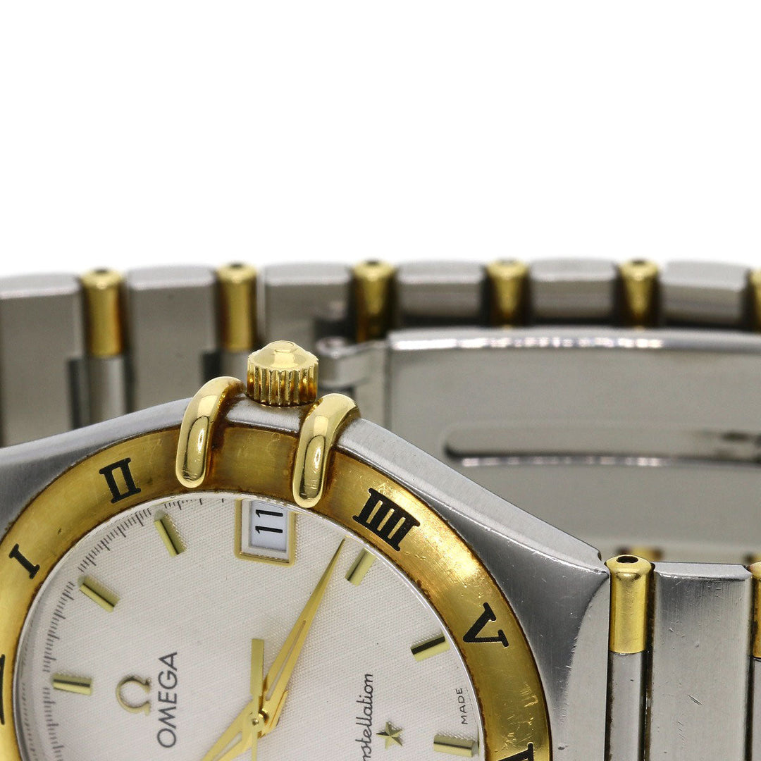 OMEGA Watches Quartz 1312.30 Stainless Steel , SSxK18YG gold Constellation Ivory dial mens Used Authentic