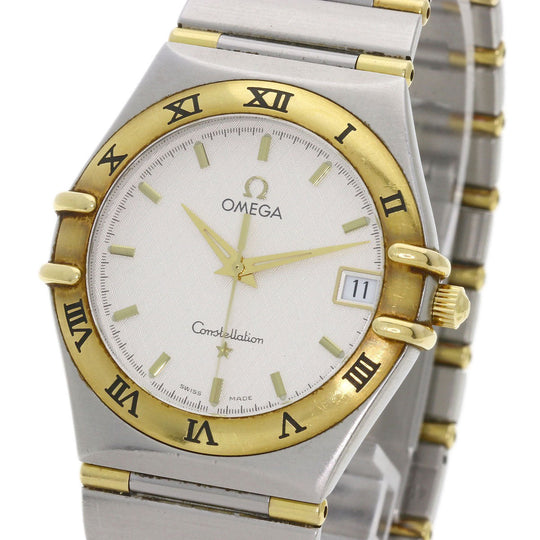 OMEGA Watches Quartz 1312.30 Stainless Steel , SSxK18YG gold Constellation Ivory dial mens Used Authentic