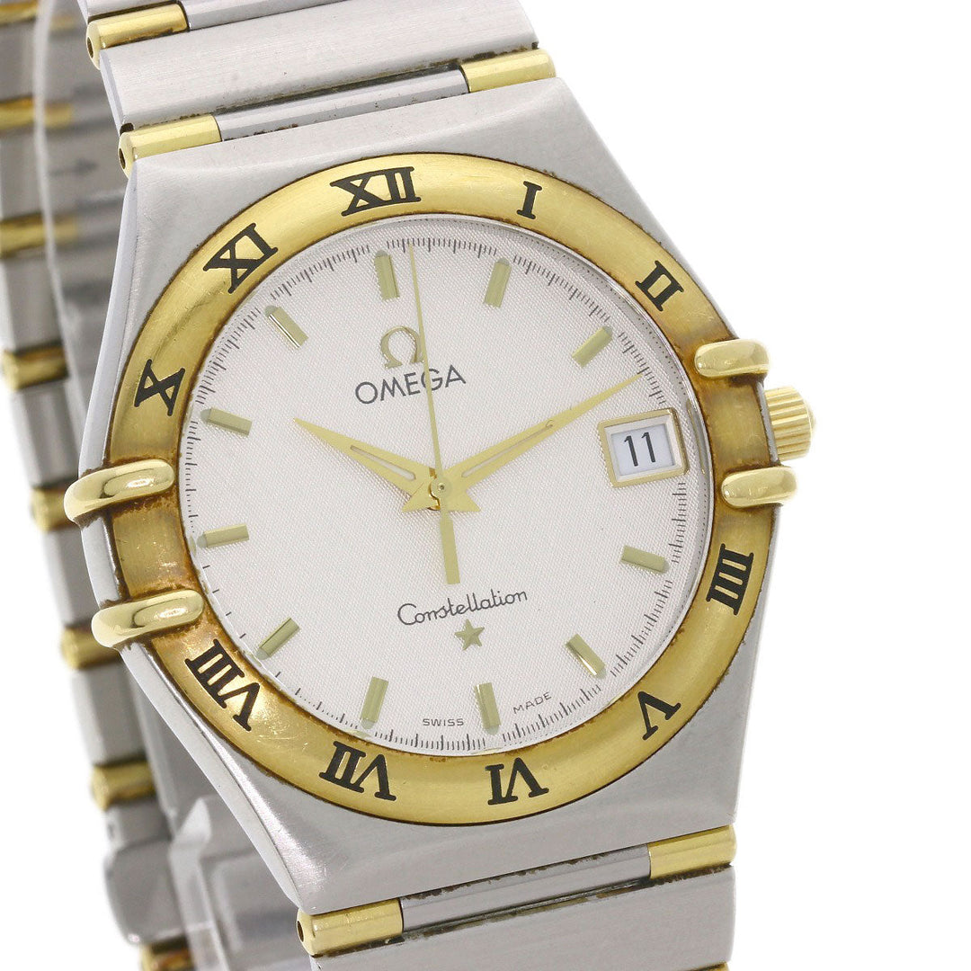 OMEGA Watches Quartz 1312.30 Stainless Steel , SSxK18YG gold Constellation Ivory dial mens Used Authentic
