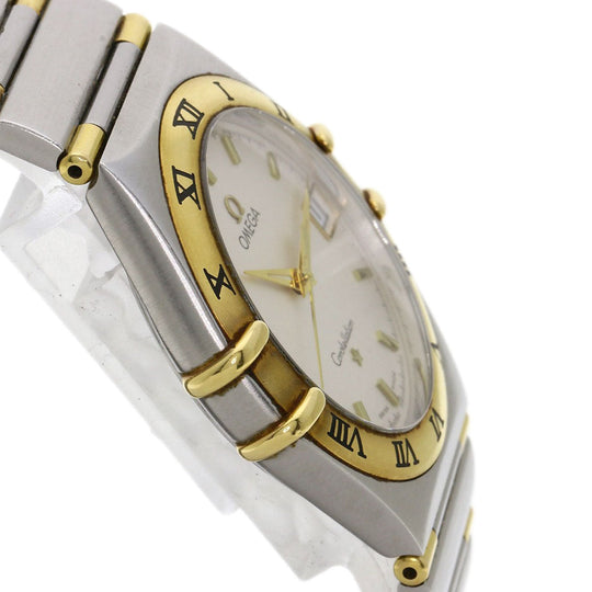 OMEGA Watches Quartz 1312.30 Stainless Steel , SSxK18YG gold Constellation Ivory dial mens Used Authentic