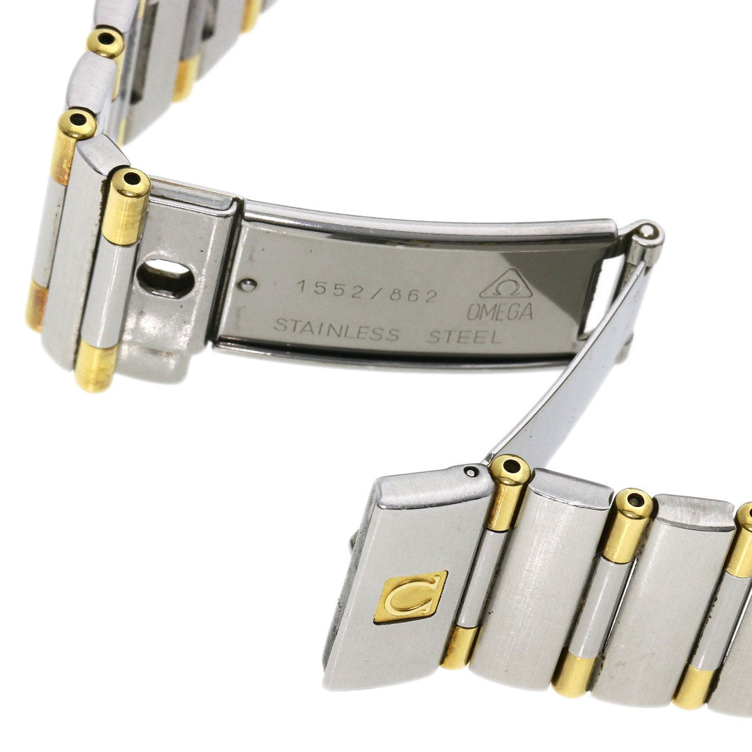 OMEGA Watches Quartz 1312.30 Stainless Steel , SSxK18YG gold Constellation Ivory dial mens Used Authentic
