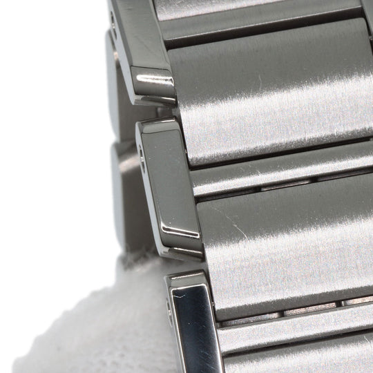 CARTIER Watches Quartz W4TA0008 Stainless Steel, Stainless Steel, Diamond Silver Tank Francaise SM Diamond Silver dial Women Used Authentic