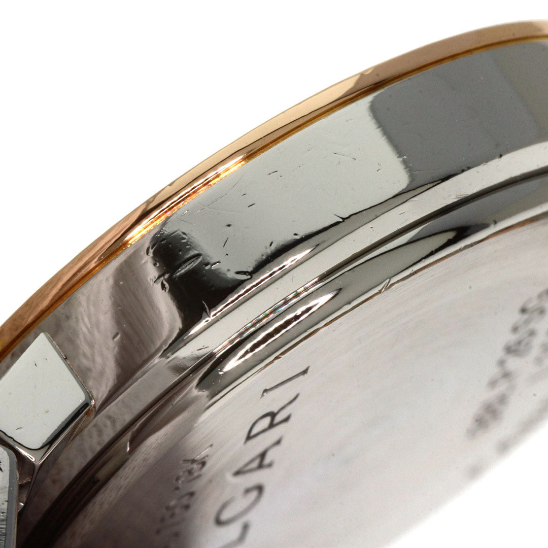 BVLGARI Watches Quartz BBLP26SG Stainless Steel , SSxK18PG gold BVLGARI BVLGARI 12P Diamond White shell dial Women Used Authentic