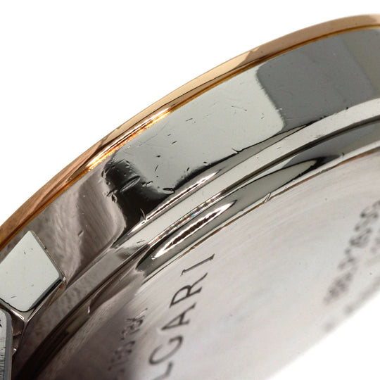 BVLGARI Watches Quartz BBLP26SG Stainless Steel , SSxK18PG gold BVLGARI BVLGARI 12P Diamond White shell dial Women Used Authentic