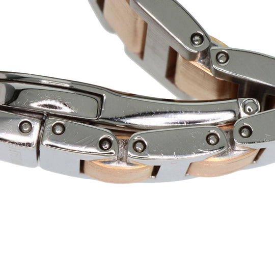 BVLGARI Watches Quartz BBLP26SG Stainless Steel , SSxK18PG gold BVLGARI BVLGARI 12P Diamond White shell dial Women Used Authentic