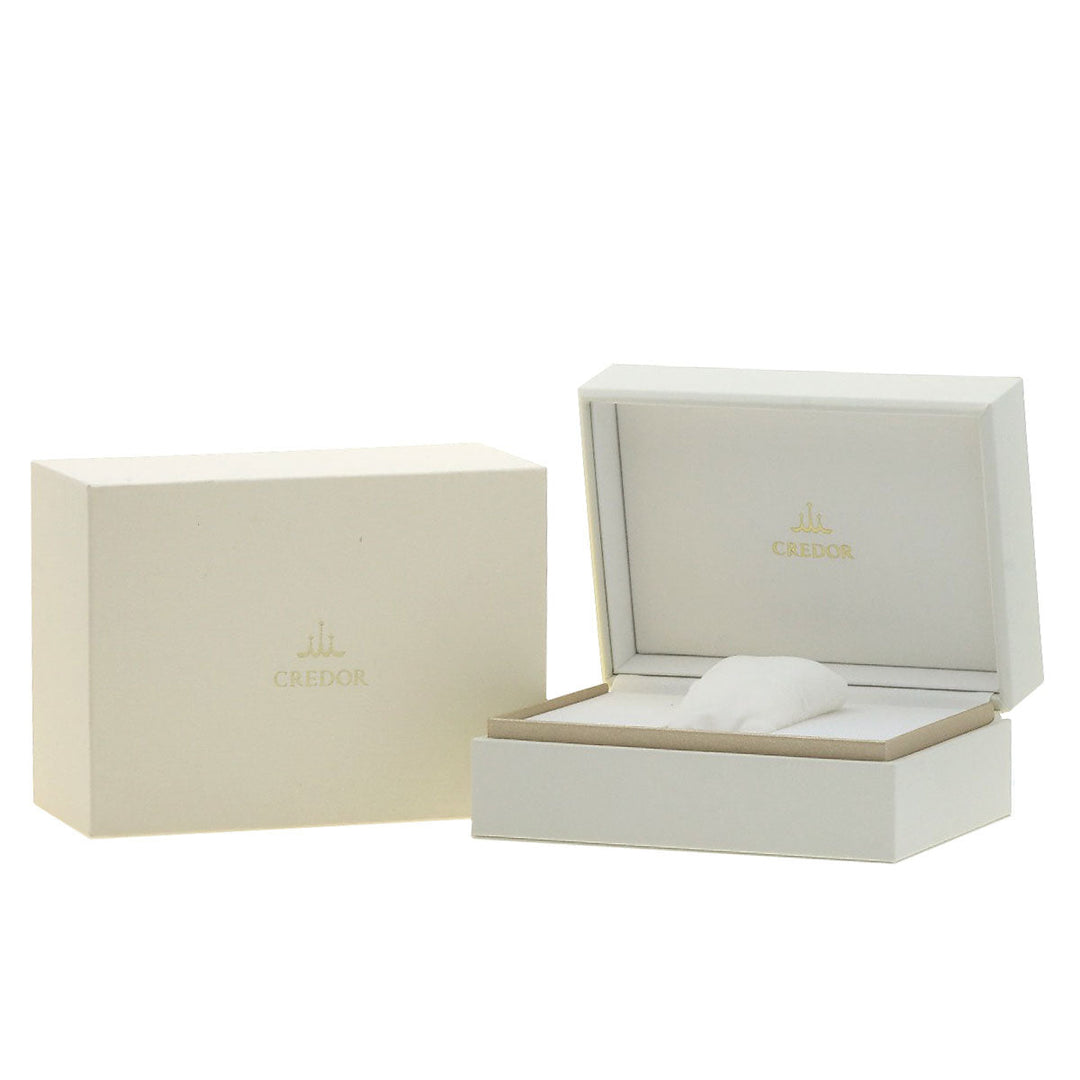 SEIKO Watches Quartz GSAS058 Stainless Steel , SSxK18YG gold CREDOR Signo GSAS058 Ivory dial Women Used Authentic