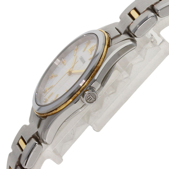 SEIKO Watches Quartz GSAS058 Stainless Steel , SSxK18YG gold CREDOR Signo GSAS058 Ivory dial Women Used Authentic