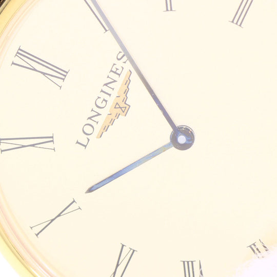 LONGINES Watches Quartz L4.503.2 Gold Plated gold Grand classic gold dial