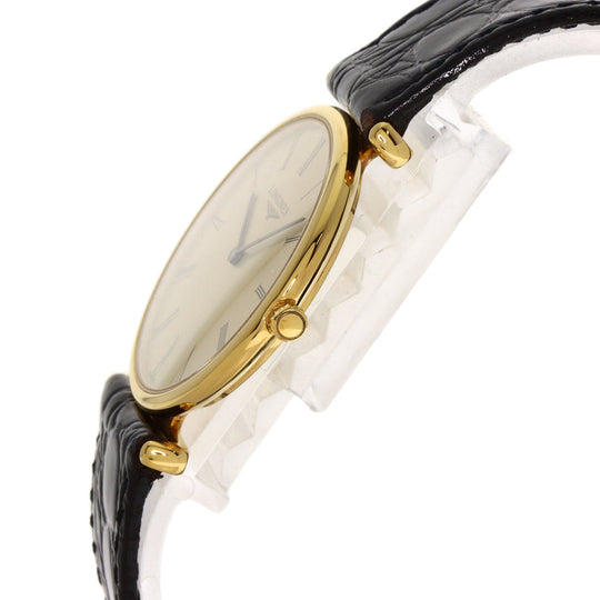 LONGINES Watches Quartz L4.503.2 Gold Plated gold Grand classic gold dial