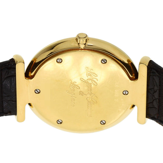 LONGINES Watches Quartz L4.503.2 Gold Plated gold Grand classic gold dial