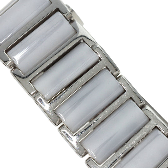 RADO Watches Quartz 153.0430.3 Stainless Steel, SSxCeramic Silver Diastar White shell dial Women Used Authentic